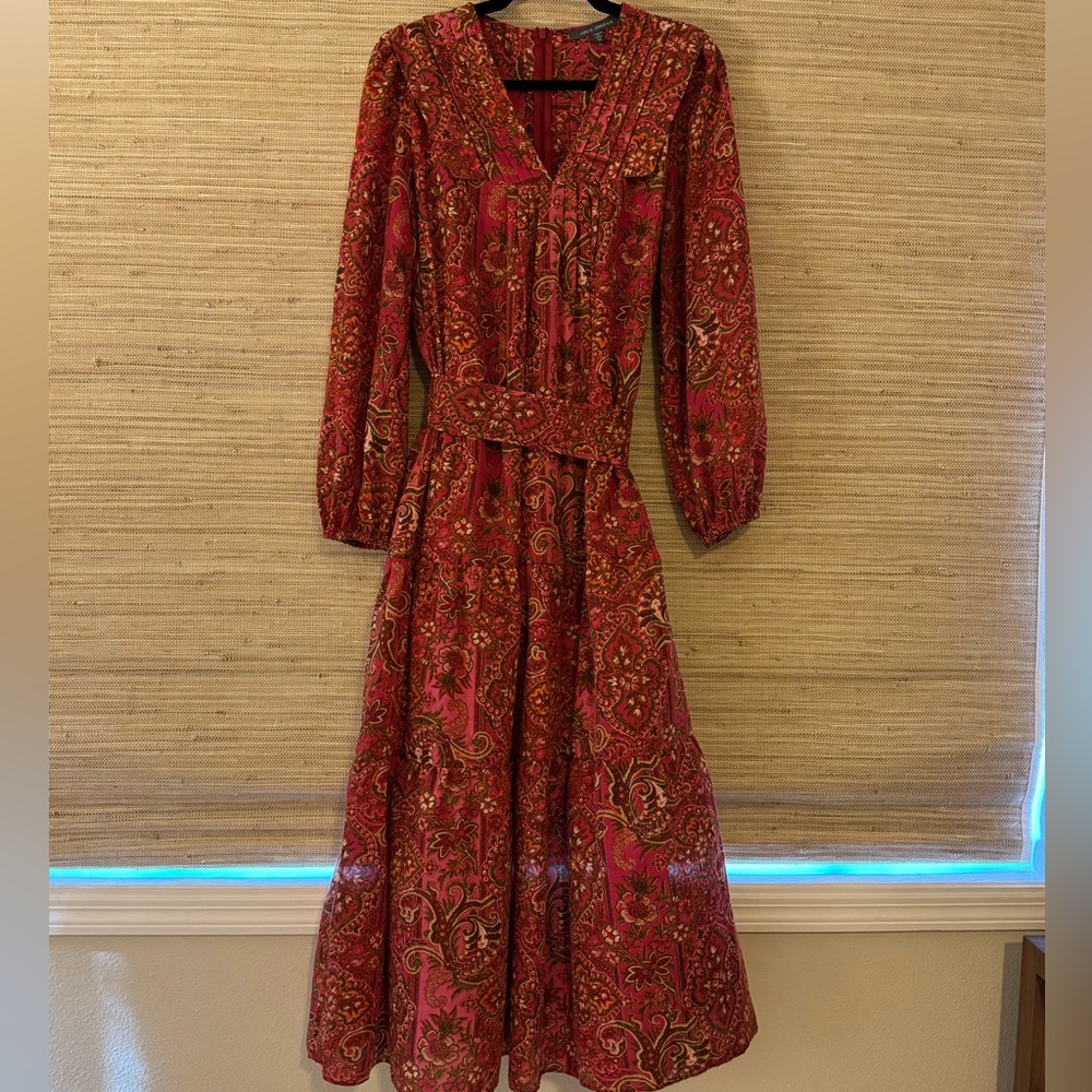 Julia Jordan paisley dress